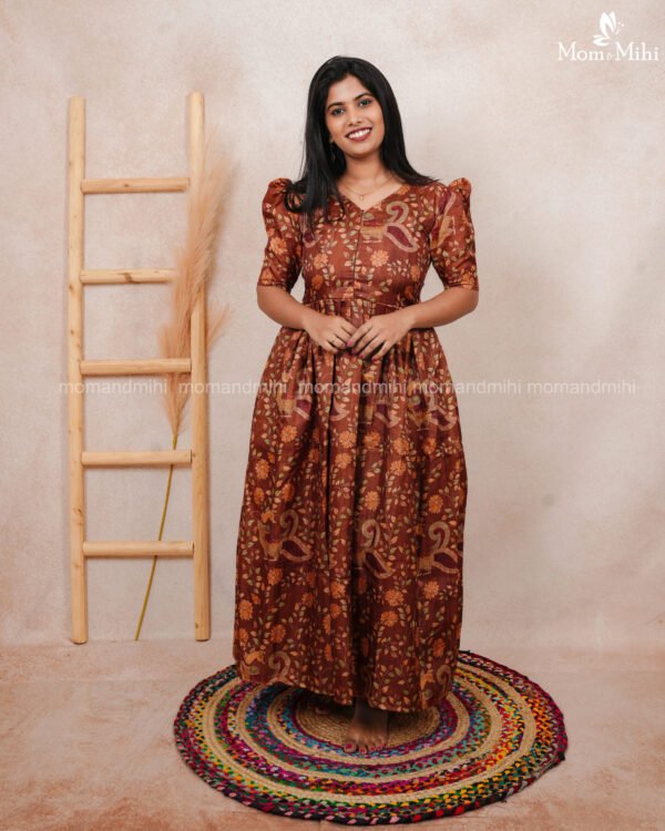 Hazel Feeding Dress[With Zips]