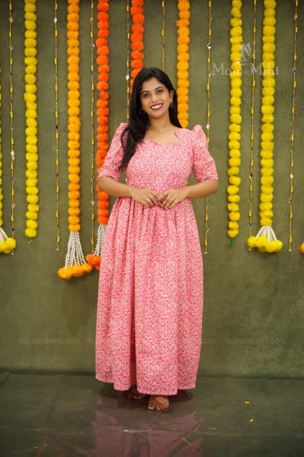 Sadhika Feeding Dress[With Zips]