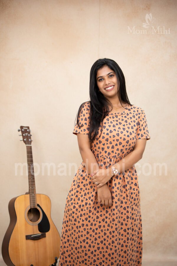 Maxi Kashvi Casual Dress|Non-Maternity Loungewear alt