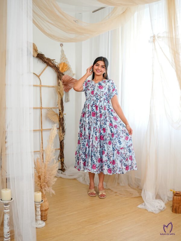 Harvitha Feeding maxi’s with zips| With Lining