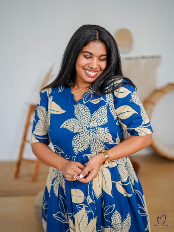 Viyana Feeding Dress [With Zips] |With Lining view 3