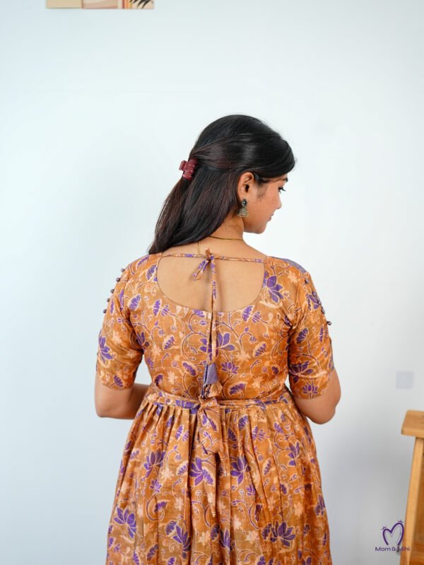 Tanya Feeding Dress [With Zips] |With Lining view 4