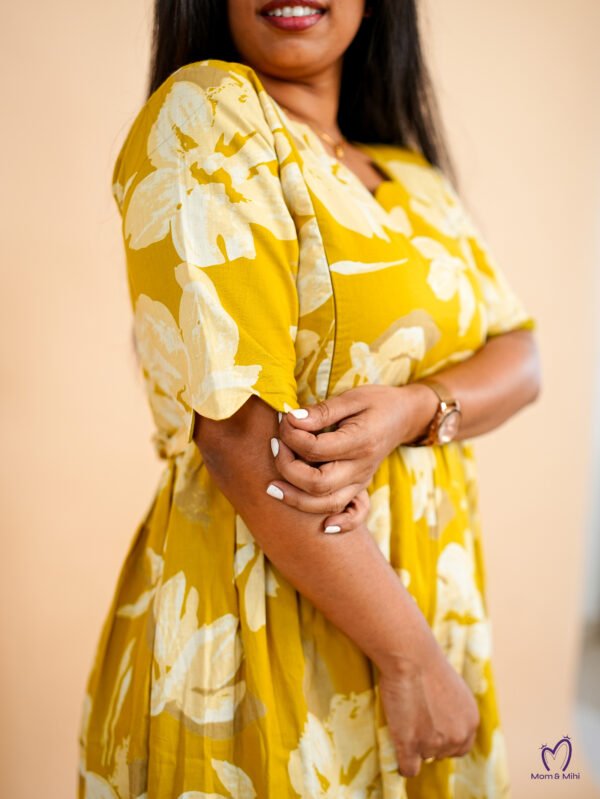 Aarya Feeding Dress [With Zips] |With Lining view 4