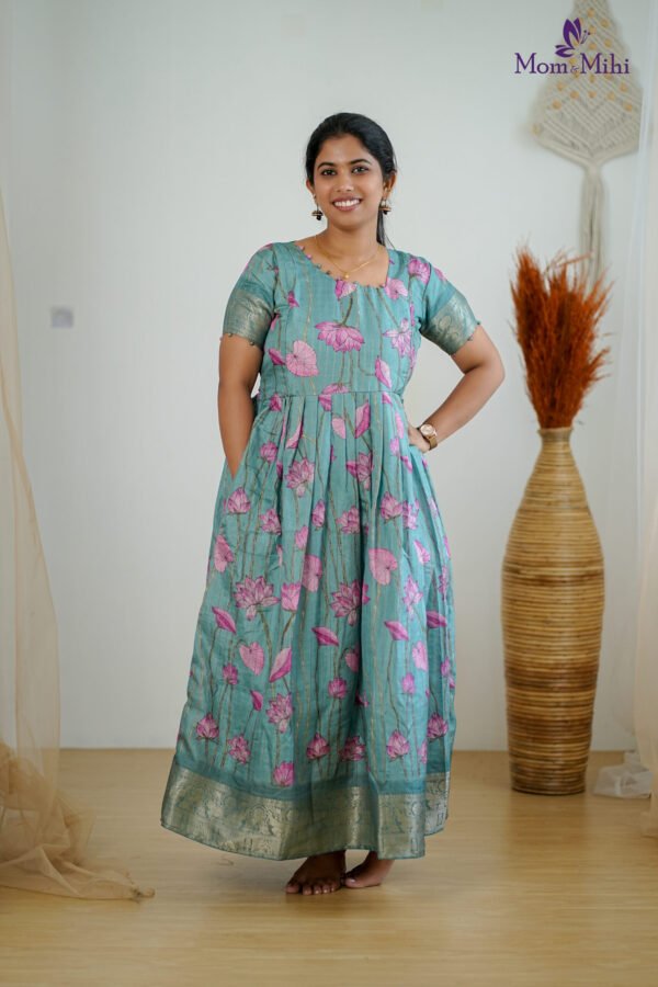 Yara Feeding Dress [With Zips] |With Lining