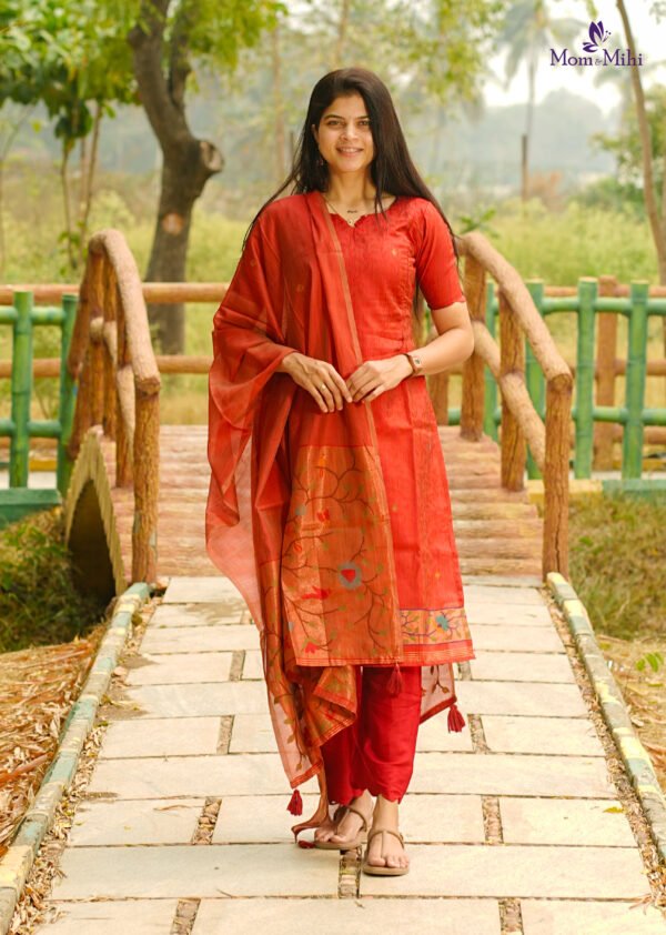 Khushi Maternity Kurti set [ Top + Bottom + Dupatta]