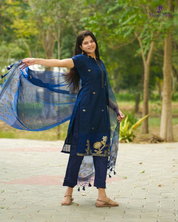 Neelam Maternity Kurti set [ Top + Bottom + Dupatta] view 3