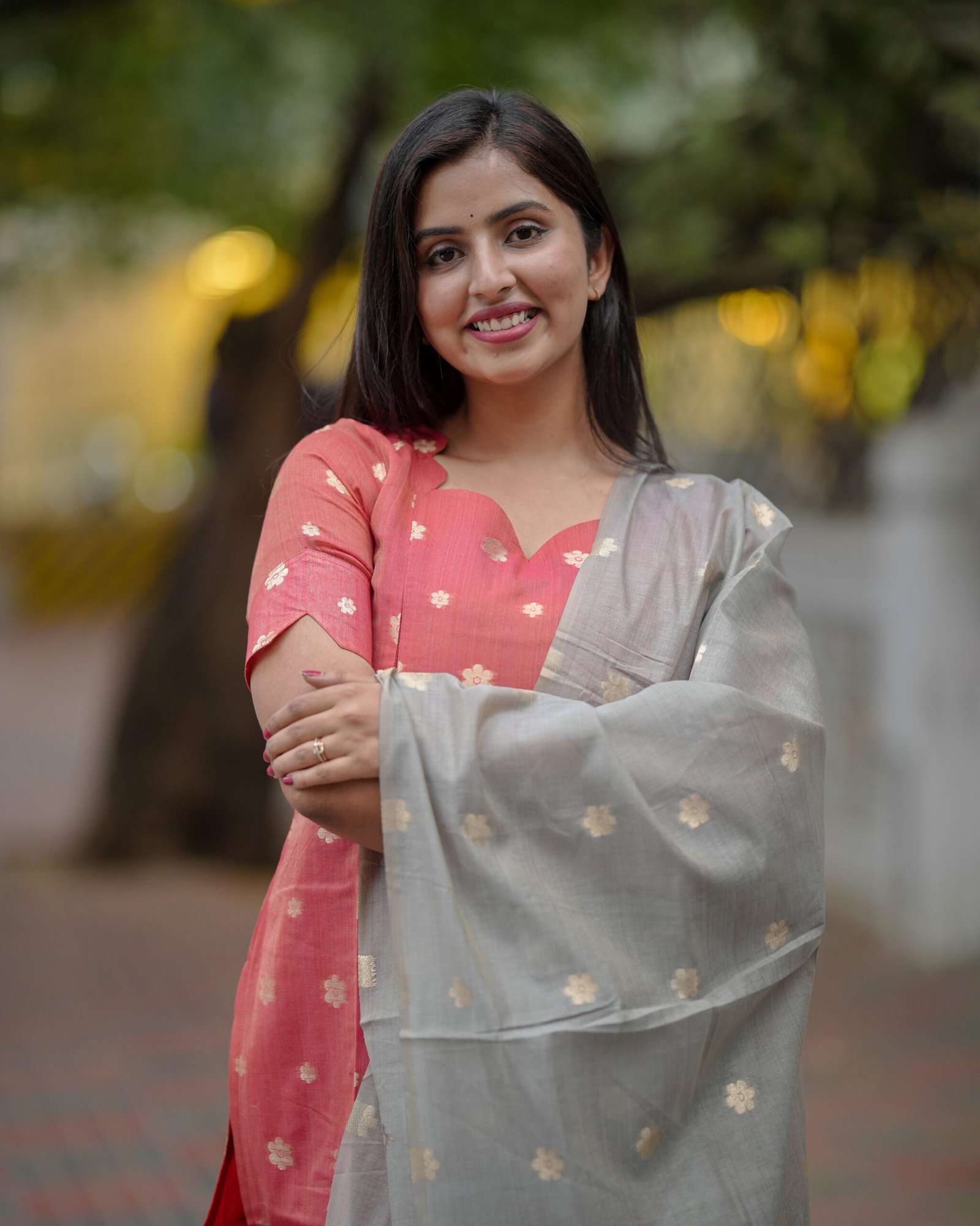 Nira Maternity Kurti set [ Top +Dupatta] view 4