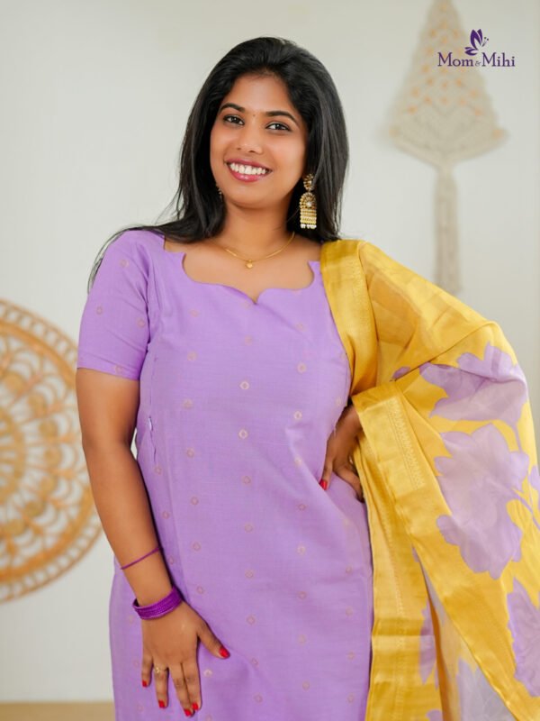 Kanmani Maternity Kurti set [ Top + Bottom + Dupatta] alt