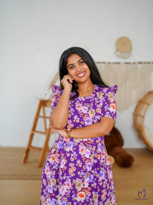 Maxi Lavie Soft Cotton Maternity Dress