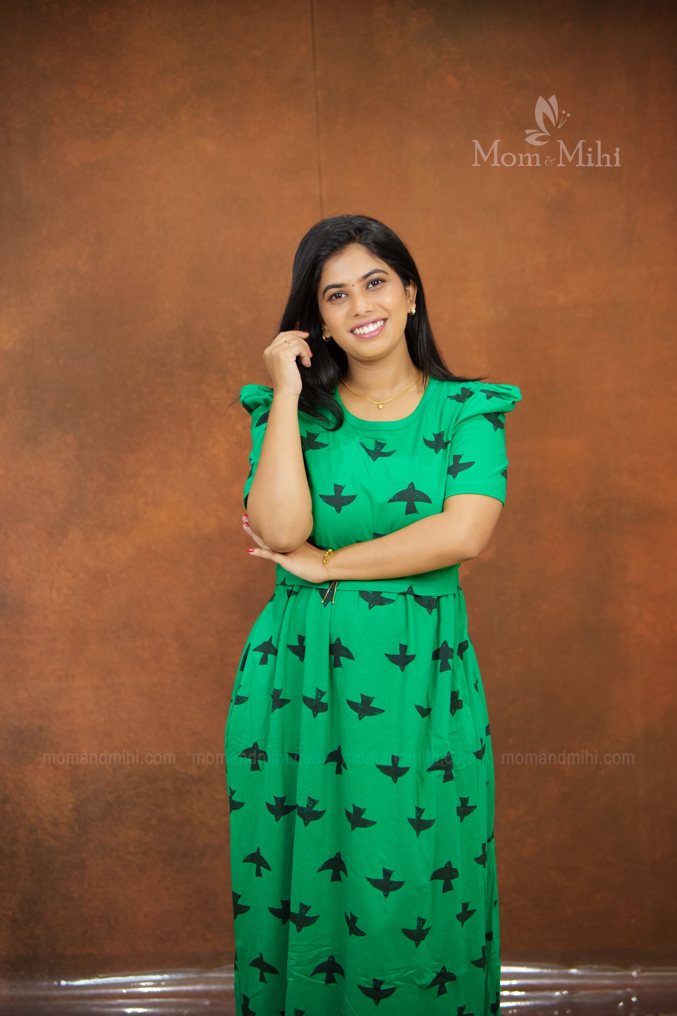 Premium Maxi Kamya Soft Cotton Dress alt