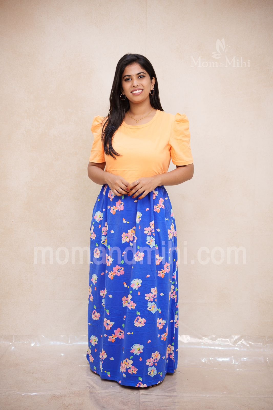 Maxi Kajal Soft Cotton Dress|Bloom Collection