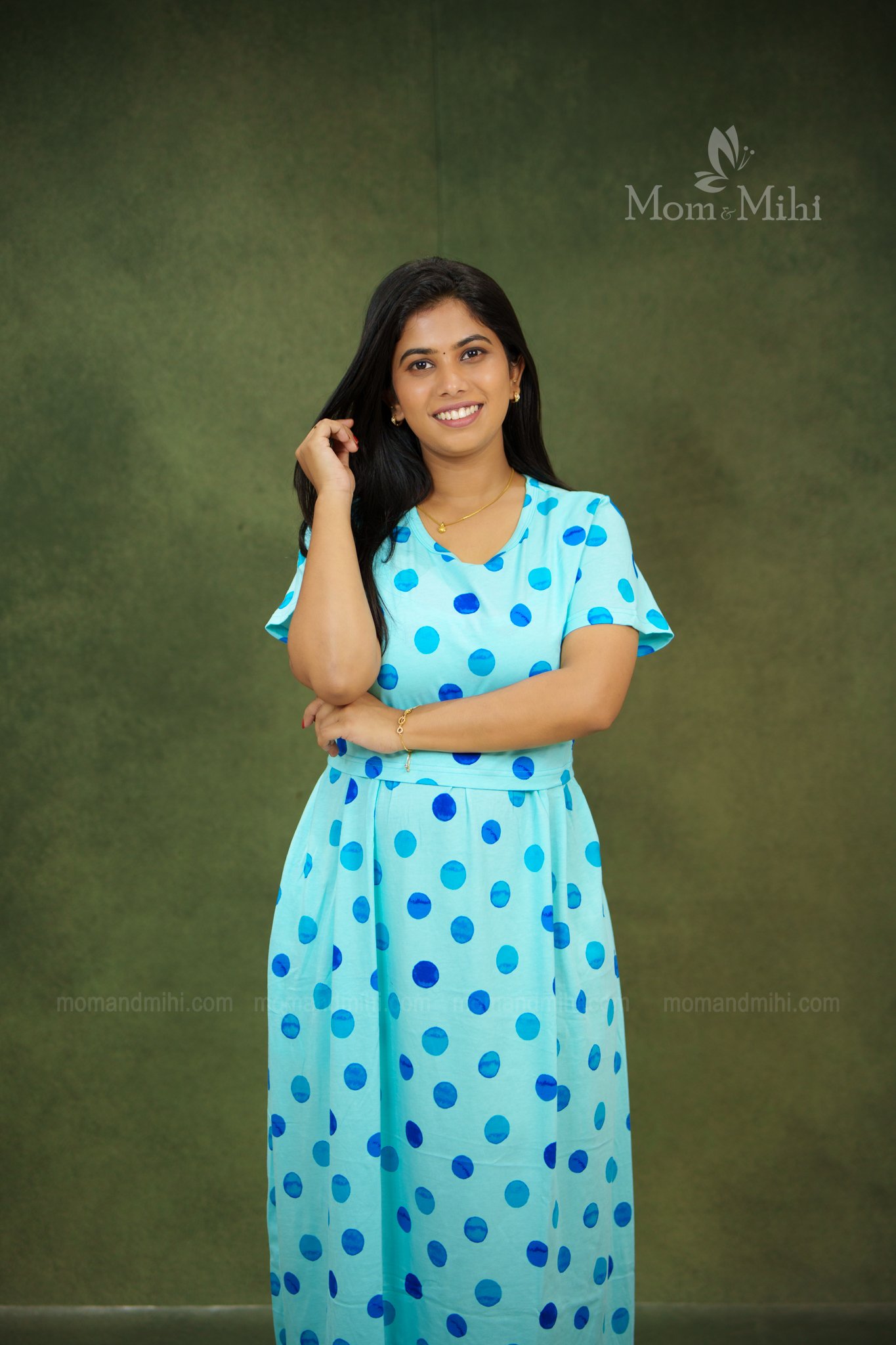 Maxi Varnika Soft Cotton Dress alt