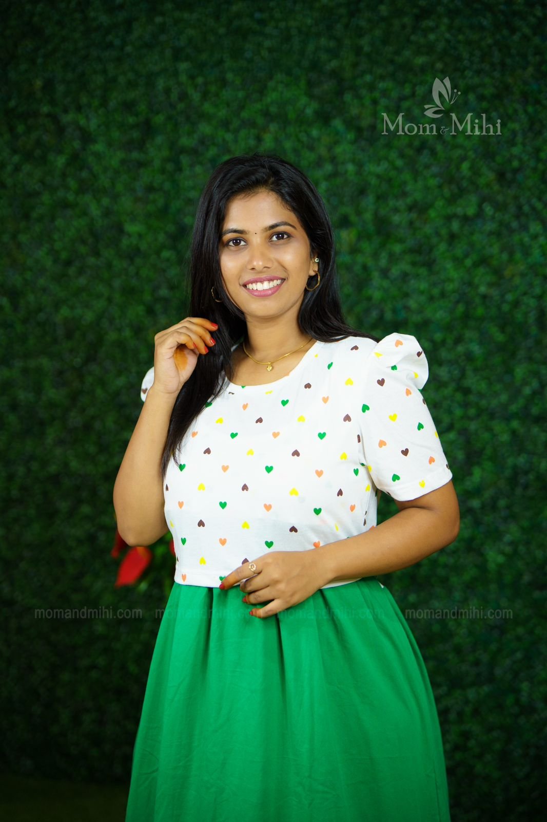 Maxi Urvi Soft Cotton Dress|Bloom Collection alt