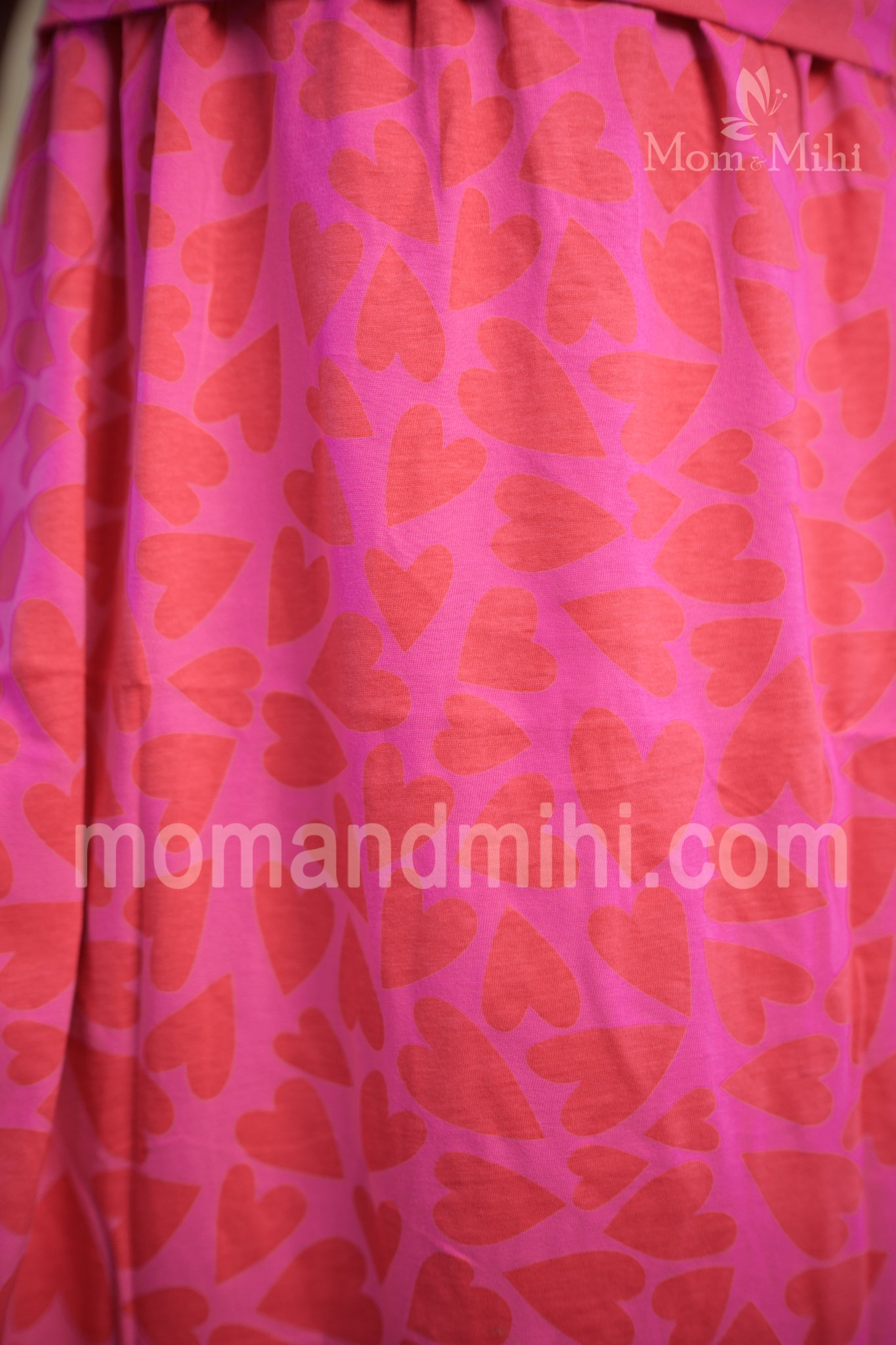 Aaditri Soft Cotton Maternity Dress|Calf-Length view 4