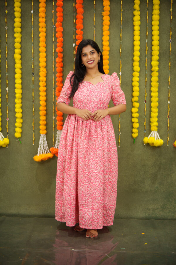 Sadhika Feeding Dress[With Zips]