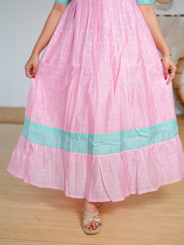 Diksha Feeding Dress [With Zips] |With Lining view 4