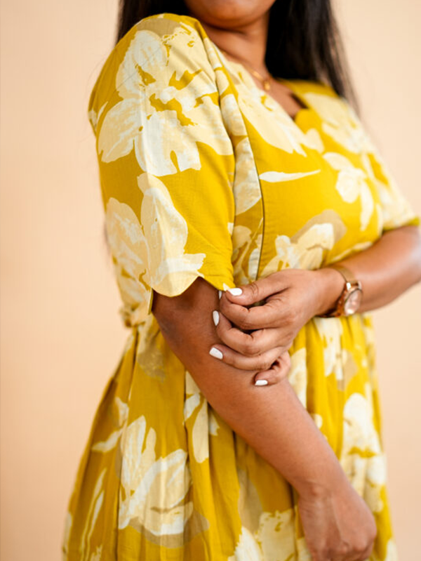 Aarya Feeding Dress [With Zips] |With Lining view 4
