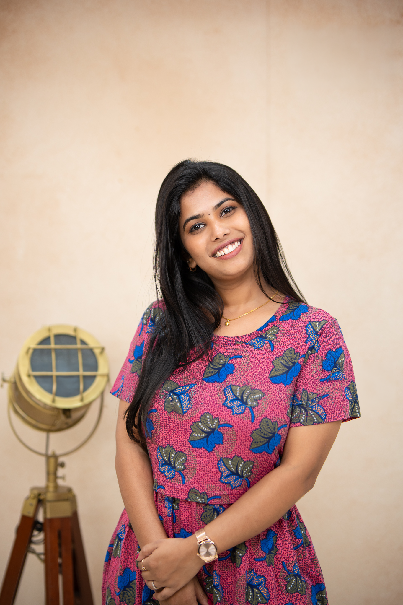 Bhumi Soft Cotton Dress|Calf-Length alt