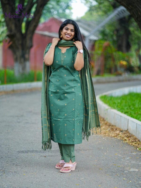 Veshanayagi Maternity Kurti set [ Top + Bottom + Dupatta] – Moms And Mihi