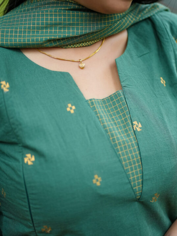 Vethanayagi Maternity Kurti set [ Top + Bottom + Dupatta] alt