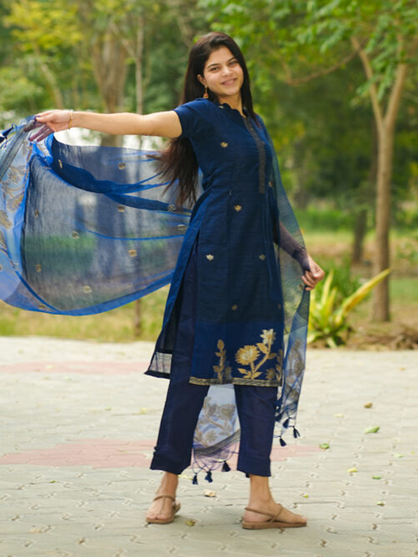 Neelam Maternity Kurti set [ Top + Bottom + Dupatta] – Moms And Mihi