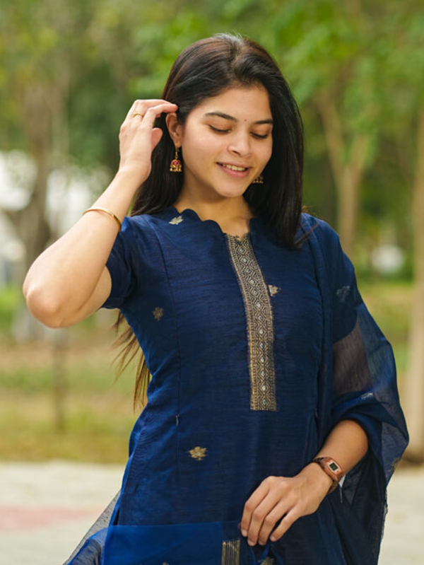 Neelam Maternity Kurti set [ Top + Bottom + Dupatta] – alternate view