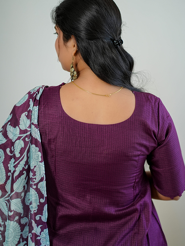 Nila Maternity Kurti set [ Top + Bottom + Dupatta] view 4