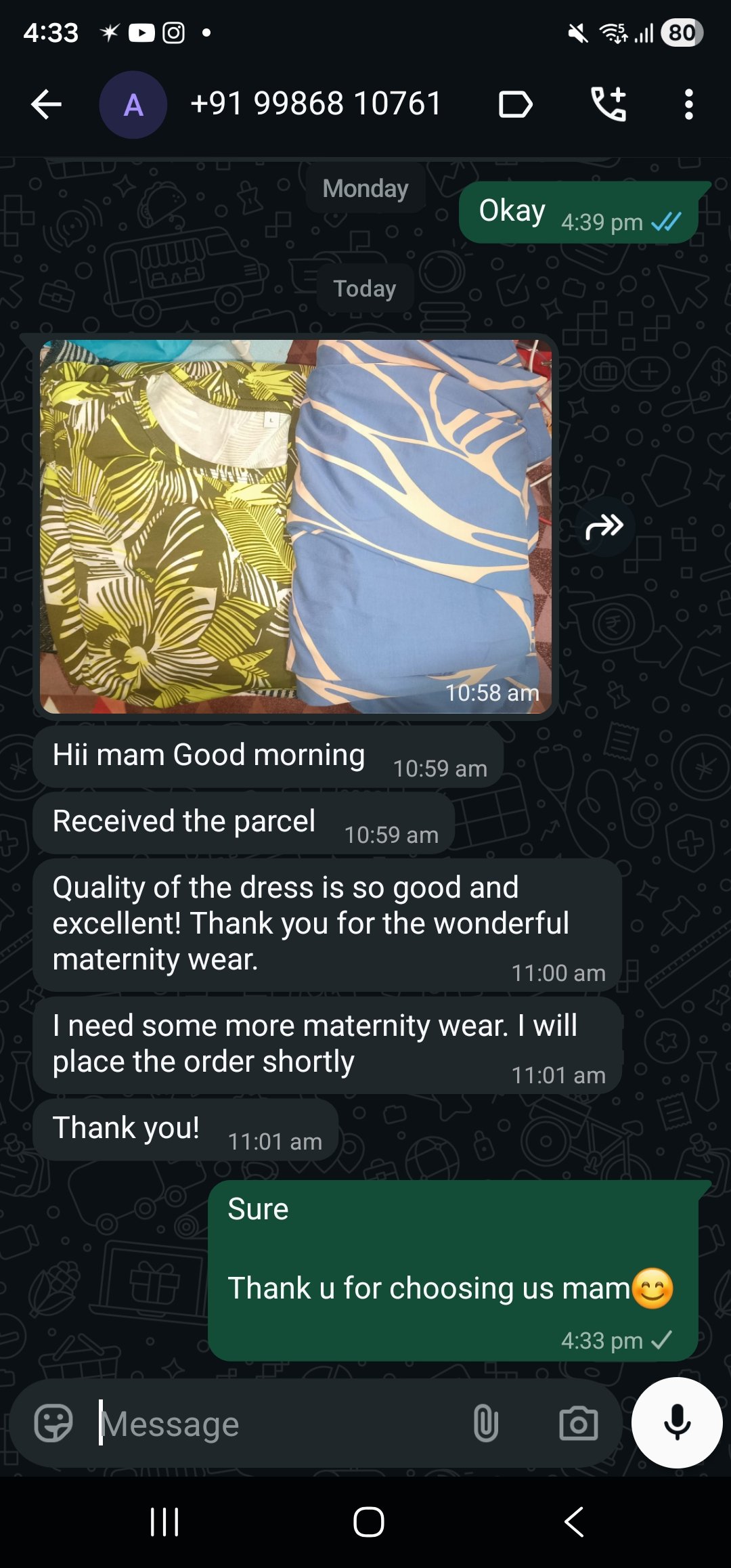 Customer Review